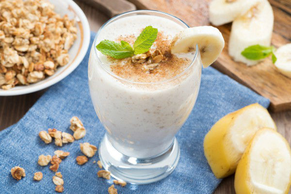 Licuado de avena para bajar de peso