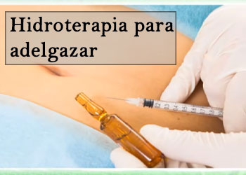 hidroterapia para adelgazar