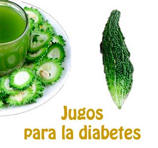 Jugos para la diabetes de melón amargo