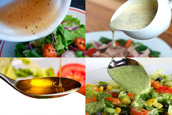 Aderezos para ensaladas