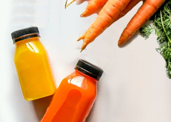 Jugo de limón y zanahoria